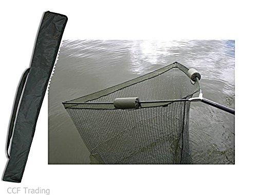 BRAND NEW 42" Carp Fishing Landing Net Head Black With Spreader Block 