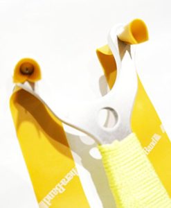Aluminium Milbro Style Powerful Pocket Catapult Easy Fix Gold Flat Bands - Image 2