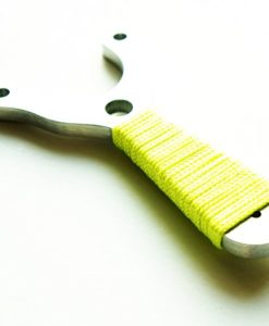 Aluminium Milbro Style Powerful Pocket Catapult Easy Fix Gold Flat Bands - Image 7