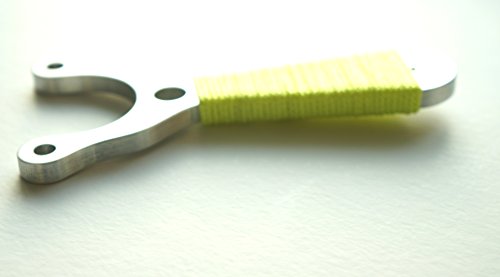 Aluminium Milbro Style Powerful Pocket Catapult Easy Fix Gold Flat Bands - Image 9
