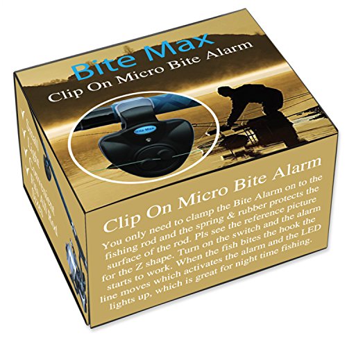 Bite Max Bite Alarm Indicator - The easy clip on Bite Alarm means no more missed catches or difficult to set up bite alarms, reel in your catch every single time! Small in size yet big on features - Image 7