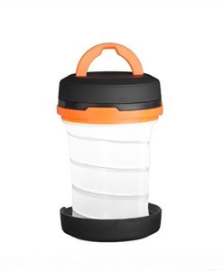 Camping Light, TaoTronics LED Fishlight Lantern for Hiking Fishing Outdoor Adventures Emergencies Outages (30 lumens Collapsible Water Resistant)