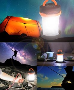 Camping Light, TaoTronics LED Fishlight Lantern for Hiking Fishing Outdoor Adventures Emergencies Outages (30 lumens Collapsible Water Resistant) - Image 8