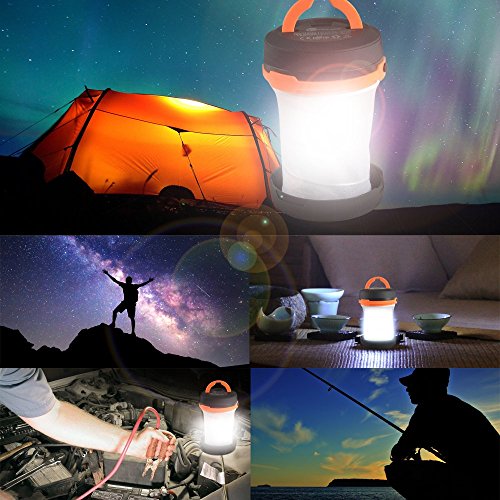 Camping Light, TaoTronics LED Fishlight Lantern for Hiking Fishing Outdoor Adventures Emergencies Outages (30 lumens Collapsible Water Resistant) - Image 9
