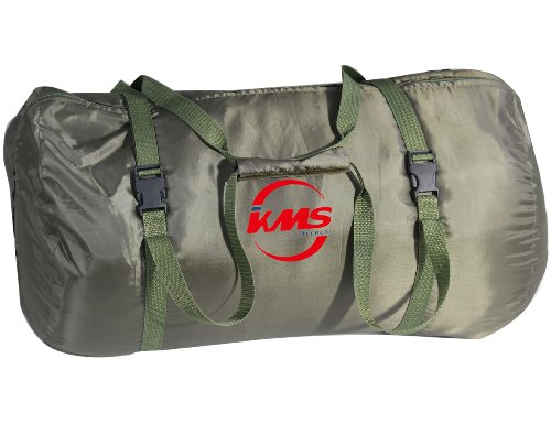 Carp Fishing Camping Snooze 4 Season Fleece Lined Sleeping Bag Twin Zip Dark Green With Carry Bag New - Image 6