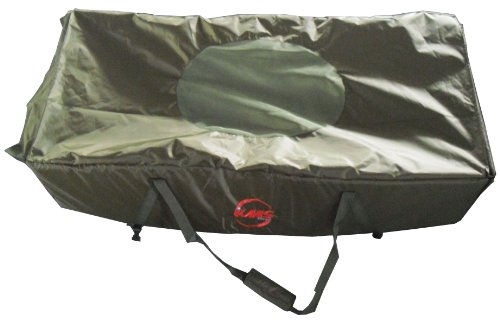 Carp Fishing Unhooking Soft Mat Cradle Safeguard Protection Foldable Dark Green New - Image 4