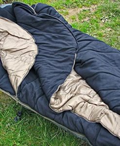 Cyprinus Magmatex 3-5 Season waterproof Carp Fishing Sleeping Bag for Bedchair with fleece lining and straps for attaching to bed - Image 8