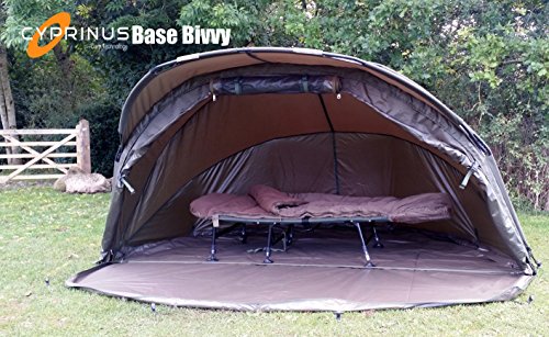 Cyprinus NEW Base 1 Man Top Of The Range Carp Fishing Bivvy - Image 3