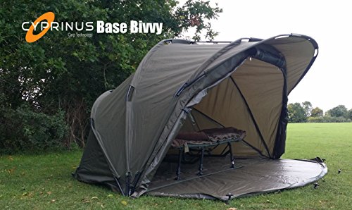 Cyprinus NEW Base 1 Man Top Of The Range Carp Fishing Bivvy - Image 4