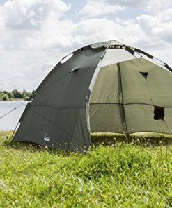 Alternative view of DD Tackle XXL Ready-for-Use 2 Man Tent 250 x 250 x 165 cm Carp Bivvy Fishing Tent Quick Shelter