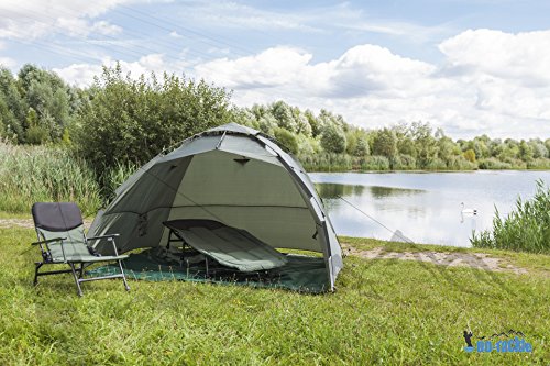 DD Tackle XXL Ready-for-Use 2 Man Tent 250 x 250 x 165 cm Carp Bivvy Fishing Tent Quick Shelter - Image 6