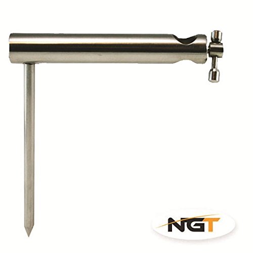 Deluxe Carp Fishing Stainless Steel Set 2x Banksticks & 2x Buzzer Bars 2x Stabiliser With 2x ball rests - Image 4