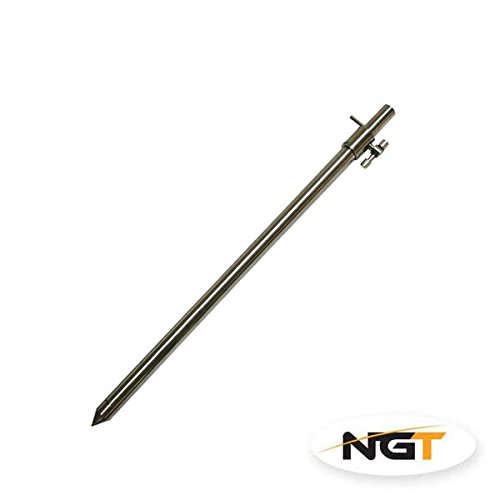 Deluxe Carp Fishing Stainless Steel Set 2x Banksticks & 2x Buzzer Bars 2x Stabiliser With 2x ball rests - Image 6