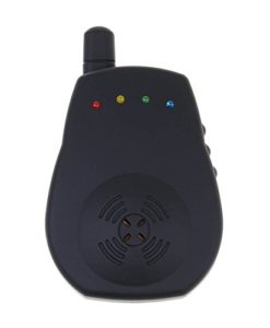 Dr.fish Set of 4 Carp Fishing Wireless Bite Alarms Receiver with Case 2.5mm Jacks Illuminated Mag Roller - Image 3