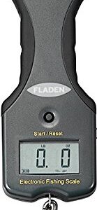 Alternative view of FLADEN Fishing Digital Display kg/lbs Electronic Fish Scales - For Weighing Fresh and Salt Water Fish (Dark Grey - up to 25kg / 55lbs) [36-1625-25]