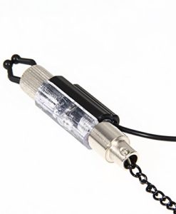 Fishing Bite Alarm Chain Hanger Swinger Iron LED Illuminated Indicator(Blue) - Image 4