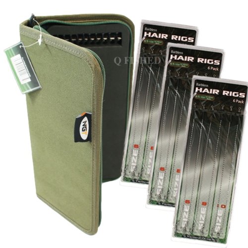 Full Carp Fishing Set Up. 2 Rods, 2 Reels, 2 Bite Alarms, Grinder, Carryall, Net, Hair Rigs, Rig Wallet And More - Image 7