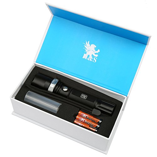 H&S® Super Bright CREE T6 LED Police Torch Flashlight Camping Light - Image 6