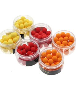 HuaYang Round Soft 12MM Bead Artificial Carp Baits Fishing Lure Floating Float 30Pcs/Box Red - Image 5