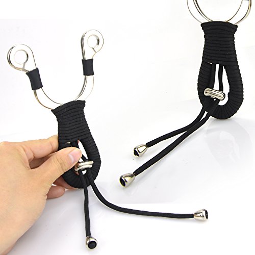 Buy Hunting Slingshot Hunting Catapults Aluminum Alloy Die-casting Sling  shot with Kinking Handle Design Professional Slingshot for Adult Outdoor  Hunting of Fowling and Fishing and Indoor Vintage Collection (Black) Online