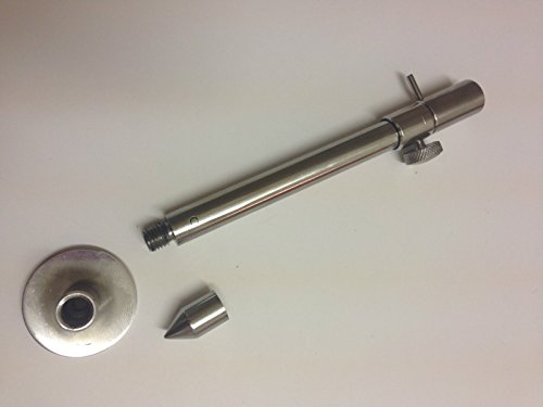 Interchangeable duel stainless steel bankstick stage stand carp fishing 15-23cm - Image 3