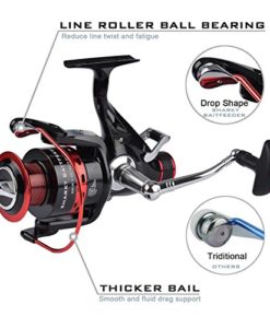 KastKing Sharky Premium Baitfeeder Spinning Fishing Reel with shielded stainless steel 10+1 BB,Best Baitfeeder Spinning Reels for Inshore & Saltwater Bait Fishing - Image 6