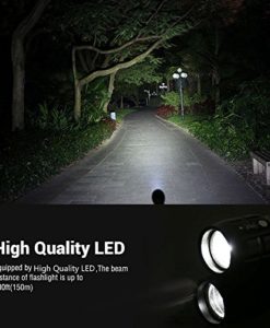 LE Adjustable Focus LED Flashlight,Super Bright, Batteries Included - Image 6