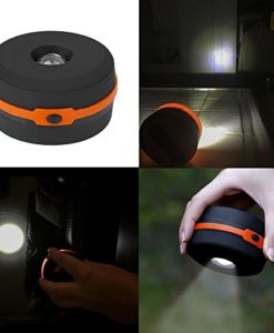 LE Collapsible LED Camping Lantern flashlight, Dual Purpose, 3 Modes, Battery Powered, Water Resistant, Home, Garden and Camping Lanterns for Hiking, Emergencies, Outages - Image 4