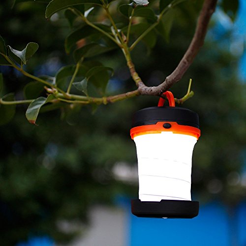 LE Collapsible LED Camping Lantern flashlight, Dual Purpose, 3 Modes, Battery Powered, Water Resistant, Home, Garden and Camping Lanterns for Hiking, Emergencies, Outages - Image 8