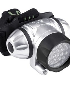 LE Super Bright 20 LED Headlamp Headlight,Battery Powered Helmet Light for Camping, Running, Hiking and Reading,4 Brightness Modes,3 AAA Batteries Included - Image 2