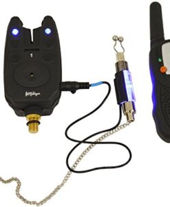 Michigan 4 Piece Wireless LED Fishing Bite Alarm Set And Reciever Carp Pike - Image 5