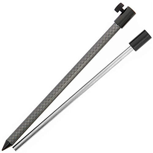 NGT Carp Fishing Tackle Carbon Effect Set 2x Bankstick 2x 2 Rod Buzzer Bars - Image 3