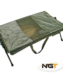 NGT Carp Fishing Tackle Quick Folding Cradle Framed Unhooking Mat With Knee Pad - Image 4