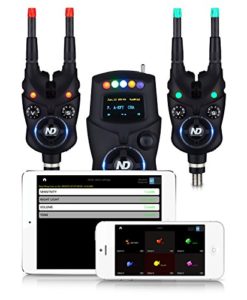 New Direction Tackle Carp Fishing Bluetooth Bite Alarm 2+1 Set For Smartphone - Image 6