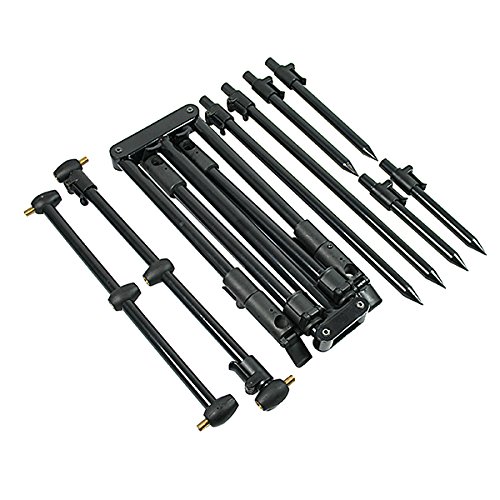 Nomadic Rod Pod Carp Fishing Black Compact Pod Alarms Indicators Rests NGT - Image 5