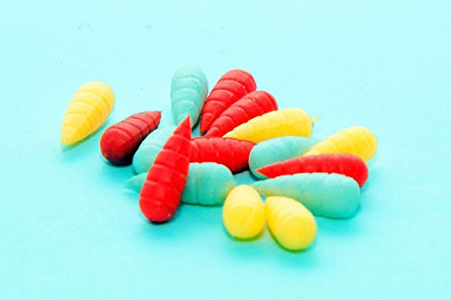 Pop Up Imitation Maggot Mixed Colours 15 peices Fake Carp Bait For Carp Fishing - Image 3