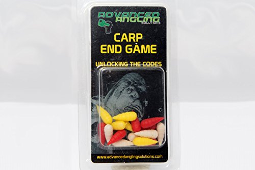 Pop Up Imitation Maggot Mixed Colours 15 peices Fake Carp Bait For Carp Fishing - Image 2