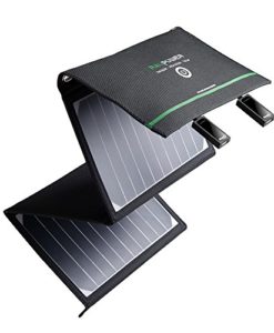 RAVPower 16W Solar Charger with Dual USB Port (Foldable, Portable) High Efficiency Outdoor Solar Panel for iPhone, iPad, Samsung Galaxy, Gopro Camera - Image 9