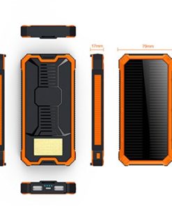 Sunyounger™ 20000mAh Portable Dual USB Port Camping Lights Mobile Power Bank Solar Charger Shockproof Waterproof Dustproof Solar Panel Portable Charger Backup External Battery Power Pack for iPhone 6 Plus 5S 5C 5 4S 4, iPad Air Mini, iPods(Apple Adapters not Included), Samsung Galaxy S5 S4 S3,Note 4 3 2, Nexus, HTC, Android Phones,Windows phone, Bluetooth Speakers, MP3, Tablets and Other Devices - Image 3