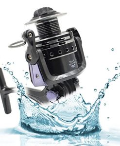 Alternative view of Supertrip IFR6000 Pike Carp Reel Baitrunner Spinning Fishing Reel with Front Drag and Rear Drag 11+1BB Ball Bearing 4.7:1