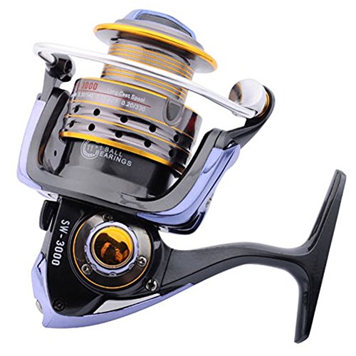Supertrip TM Fishing Reels Stainless Steel Spinning Reel Strong Corrosion Resistance Metal Saltwater Fishing Reel Size 6000 - Image 3