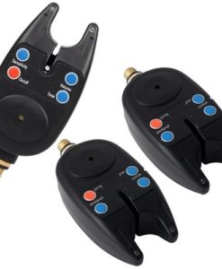 Alternative view of TOMOUNT Set LED Tone 3 Bite Alarms Carp Coarse Catfish Fishing