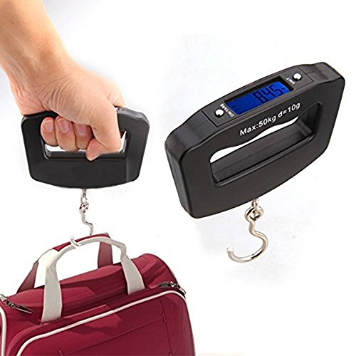 ULTRICS® Luggage Scale, 110LBS/50KG High Accuracy Multifunctional Electronic Balance Backlight LCD Display Portable Digital Postal Weight Scales - Image 7