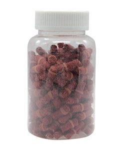 Alternative view of VANKER 1 Bottle Fishing Grass Carp Particle Smell Fish Lures Baits Red worm