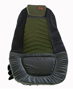 Outdoor Portable Fishing Bed Chair Bedchair Camping Heavy Duty 6 Adjustable Legs with Side Tool Bag Detachable Pillow Dark Green - Image 3