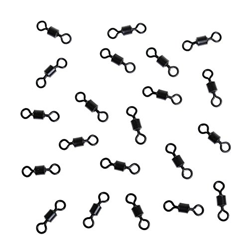 Dr.fish Set of 237 Carp Fishing Tackle in Box Rigs Safety Clips Hooks Swivel Snap Corn Tubing Accessories Green Black - Image 7