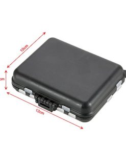 Lixada 155PCS Fishing Tackle Box Carp Weights Safety Clips Hooks Swivels Hair Rigs - Image 7